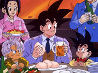 龙珠Z 第288话「悟空太慢了！大家欢聚一堂！！」