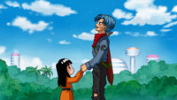 龙珠超 第51话「超越时光的心愿 特兰克斯和小舞」