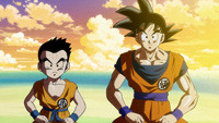 龙珠超 第75话「悟空和库林 前往昔日修炼之地」