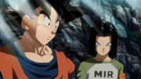 龙珠超 第86话「第一次碰撞的拳头！ 人造人17号VS孙悟空！！」